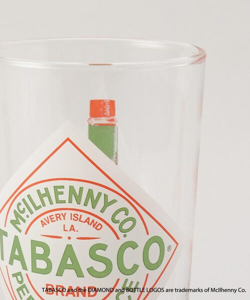 212 KITCHEN STORE / トゥーワントゥーキッチン ストア グラス・マグカップ | ガラスタンブラー ロゴ ＜TABASCO(R) タバスコ＞ | 詳細5