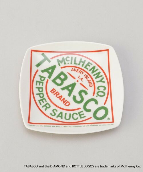 212 KITCHEN STORE / トゥーワントゥーキッチン ストア 食器 | スクエアプレート ロゴ ＜TABASCO(R) タバスコ＞ | 詳細3