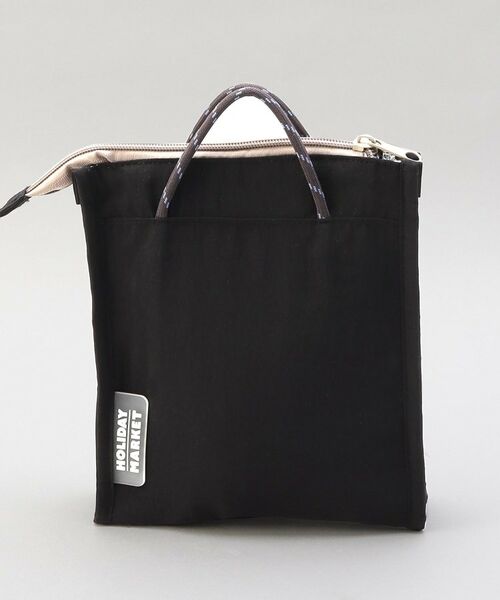 212 KITCHEN STORE / トゥーワントゥーキッチン ストア インテリア・生活雑貨・ホビー・ステーショナリー | ロープ付きスクエア保冷バッグ BK | 詳細3