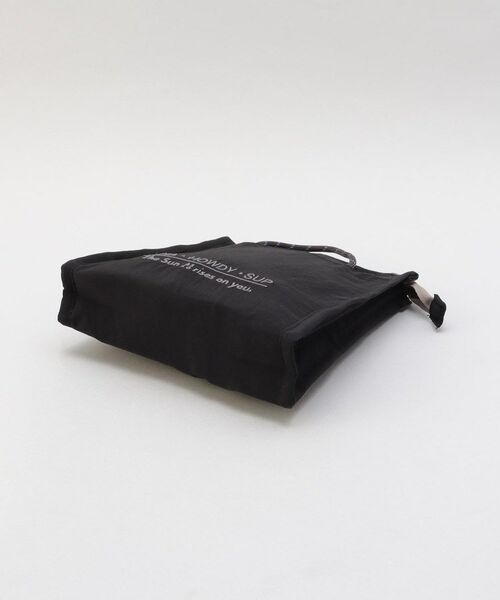 212 KITCHEN STORE / トゥーワントゥーキッチン ストア インテリア・生活雑貨・ホビー・ステーショナリー | ロープ付きスクエア保冷バッグ BK | 詳細4