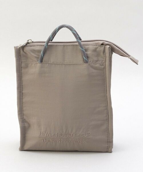 212 KITCHEN STORE / トゥーワントゥーキッチン ストア インテリア・生活雑貨・ホビー・ステーショナリー | ロープ付きスクエア保冷バッグ GY | 詳細1