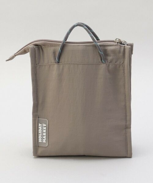 212 KITCHEN STORE / トゥーワントゥーキッチン ストア インテリア・生活雑貨・ホビー・ステーショナリー | ロープ付きスクエア保冷バッグ GY | 詳細3