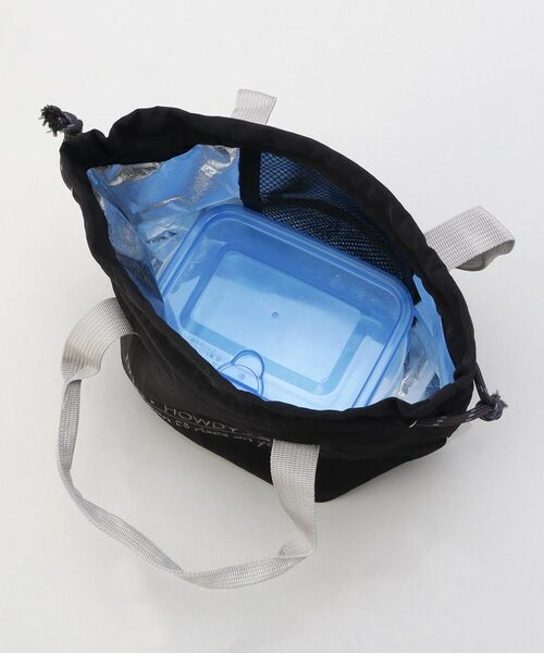 212 KITCHEN STORE / トゥーワントゥーキッチン ストア インテリア・生活雑貨・ホビー・ステーショナリー | ロープ付き保冷巾着バッグ BK | 詳細6