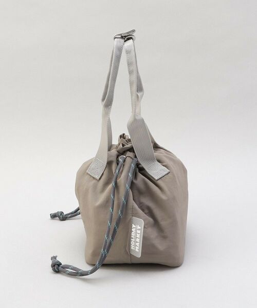 212 KITCHEN STORE / トゥーワントゥーキッチン ストア インテリア・生活雑貨・ホビー・ステーショナリー | ロープ付き保冷巾着バッグ GY | 詳細2