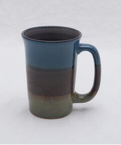 212 KITCHEN STORE / トゥーワントゥーキッチン ストア グラス・マグカップ | 土の香り 泡立ちビアカップ ブルー