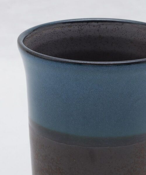 212 KITCHEN STORE / トゥーワントゥーキッチン ストア グラス・マグカップ | 土の香り 泡立ちビアカップ ブルー | 詳細5