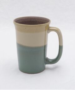 212 KITCHEN STORE / トゥーワントゥーキッチン ストア グラス・マグカップ | 土の香り 泡立ちビアカップ グリーン