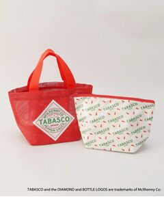 212 KITCHEN STORE / トゥーワントゥーキッチン ストア バッグ | 保冷ポーチ付きメッシュトート S RD ＜TABASCO(R) タバスコ＞
