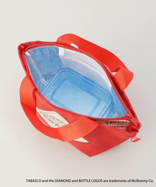 212 KITCHEN STORE / トゥーワントゥーキッチン ストア バッグ | 保冷ポーチ付きメッシュトート S RD ＜TABASCO(R) タバスコ＞ | 詳細10