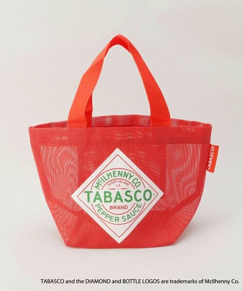 212 KITCHEN STORE / トゥーワントゥーキッチン ストア バッグ | 保冷ポーチ付きメッシュトート S RD ＜TABASCO(R) タバスコ＞ | 詳細2