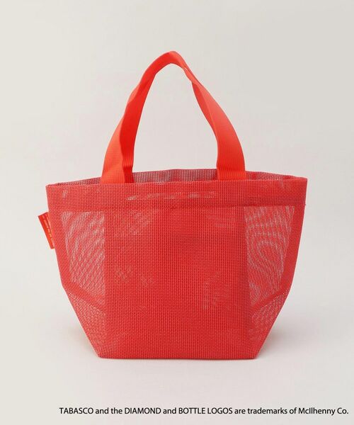 212 KITCHEN STORE / トゥーワントゥーキッチン ストア バッグ | 保冷ポーチ付きメッシュトート S RD ＜TABASCO(R) タバスコ＞ | 詳細4