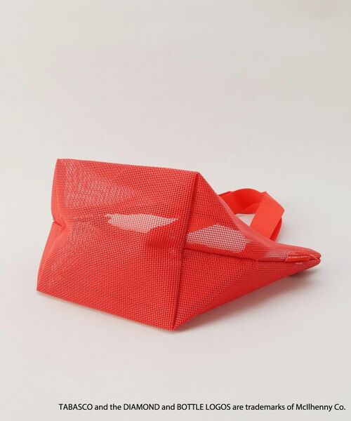 212 KITCHEN STORE / トゥーワントゥーキッチン ストア バッグ | 保冷ポーチ付きメッシュトート S RD ＜TABASCO(R) タバスコ＞ | 詳細5
