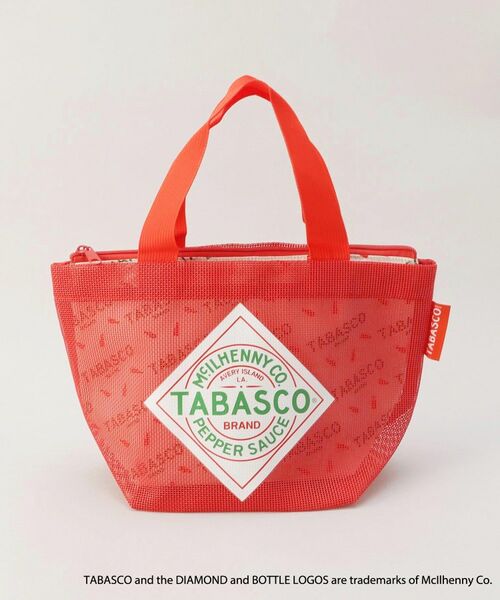 212 KITCHEN STORE / トゥーワントゥーキッチン ストア バッグ | 保冷ポーチ付きメッシュトート S RD ＜TABASCO(R) タバスコ＞ | 詳細9