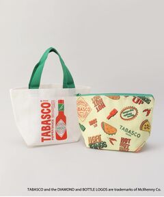 212 KITCHEN STORE / トゥーワントゥーキッチン ストア バッグ | 保冷ポーチ付きメッシュトート S WH ＜TABASCO(R) タバスコ＞