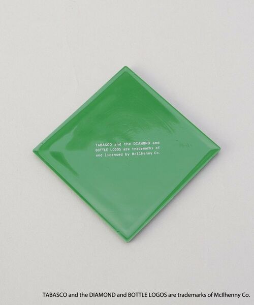 212 KITCHEN STORE / トゥーワントゥーキッチン ストア インテリア・生活雑貨・ホビー・ステーショナリー | ラバーコースター ダイヤモンドロゴ ＜TABASCO(R) タバスコ＞ | 詳細2