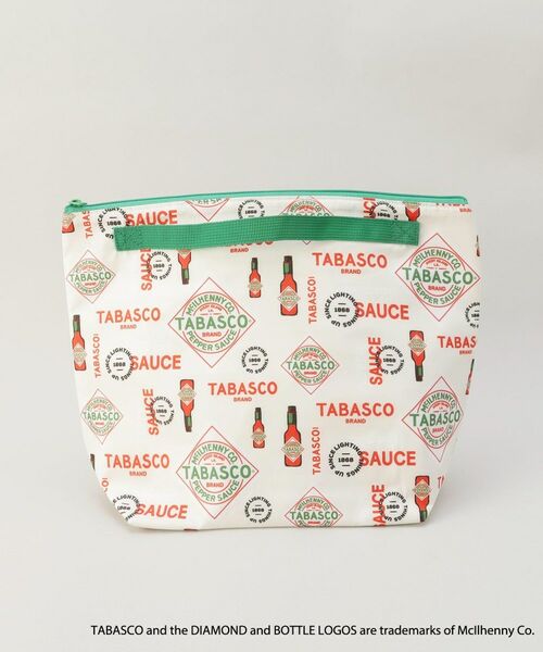 212 KITCHEN STORE / トゥーワントゥーキッチン ストア バッグ | 保冷ポーチ付きメッシュトートL WH ＜TABASCO(R) タバスコ＞ | 詳細10