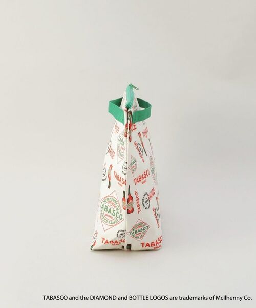 212 KITCHEN STORE / トゥーワントゥーキッチン ストア バッグ | 保冷ポーチ付きメッシュトートL WH ＜TABASCO(R) タバスコ＞ | 詳細11