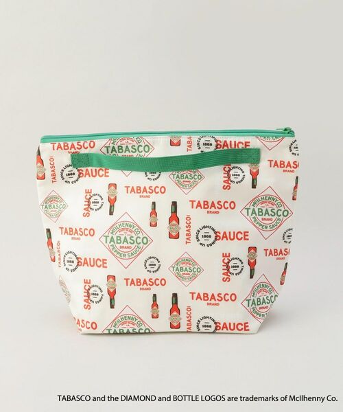 212 KITCHEN STORE / トゥーワントゥーキッチン ストア バッグ | 保冷ポーチ付きメッシュトートL WH ＜TABASCO(R) タバスコ＞ | 詳細12