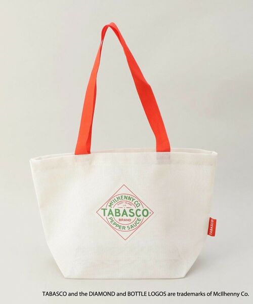 212 KITCHEN STORE / トゥーワントゥーキッチン ストア バッグ | 保冷ポーチ付きメッシュトートL WH ＜TABASCO(R) タバスコ＞ | 詳細2