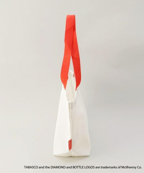 212 KITCHEN STORE / トゥーワントゥーキッチン ストア バッグ | 保冷ポーチ付きメッシュトートL WH ＜TABASCO(R) タバスコ＞ | 詳細3