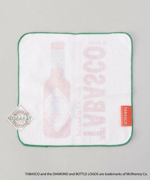 212 KITCHEN STORE / トゥーワントゥーキッチン ストア ハンカチ | ワッペン付きミニタオル IV ＜TABASCO(R) タバスコ＞ | 詳細2