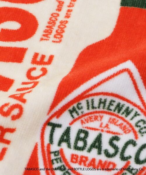 212 KITCHEN STORE / トゥーワントゥーキッチン ストア ハンカチ | ワッペン付きミニタオル IV ＜TABASCO(R) タバスコ＞ | 詳細4
