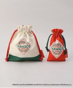 212 KITCHEN STORE / トゥーワントゥーキッチン ストア バッグ | 巾着2Pセット ＜TABASCO(R) タバスコ＞
