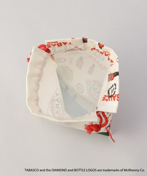 212 KITCHEN STORE / トゥーワントゥーキッチン ストア バッグ | 巾着2Pセット ＜TABASCO(R) タバスコ＞ | 詳細3