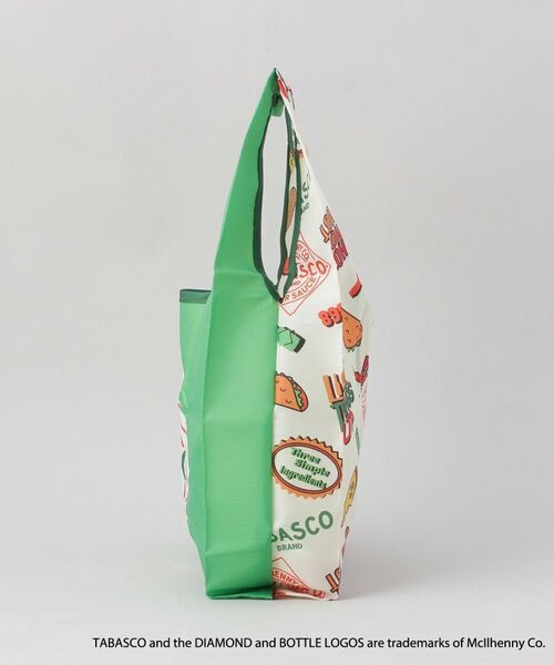 212 KITCHEN STORE / トゥーワントゥーキッチン ストア バッグ | エコバッグSサイズ GR/IV ＜TABASCO(R) タバスコ＞ | 詳細2