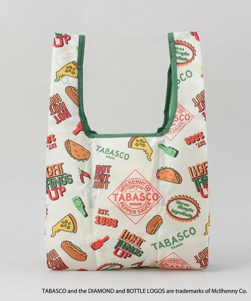 212 KITCHEN STORE / トゥーワントゥーキッチン ストア バッグ | エコバッグSサイズ GR/IV ＜TABASCO(R) タバスコ＞ | 詳細3