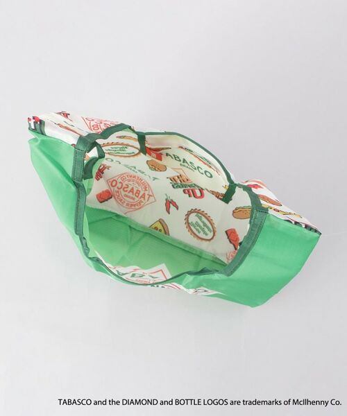 212 KITCHEN STORE / トゥーワントゥーキッチン ストア バッグ | エコバッグSサイズ GR/IV ＜TABASCO(R) タバスコ＞ | 詳細4