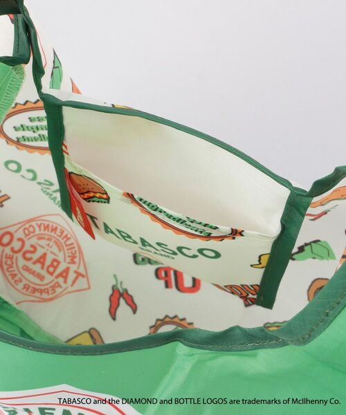 212 KITCHEN STORE / トゥーワントゥーキッチン ストア バッグ | エコバッグSサイズ GR/IV ＜TABASCO(R) タバスコ＞ | 詳細6