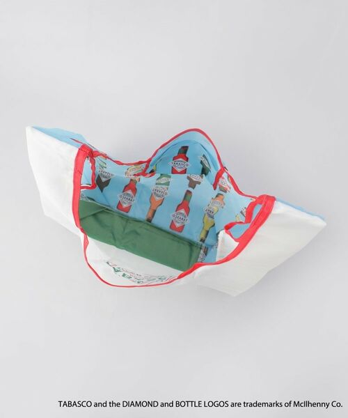 212 KITCHEN STORE / トゥーワントゥーキッチン ストア バッグ | エコバッグMサイズ　BL/IV ＜TABASCO(R) タバスコ＞ | 詳細5