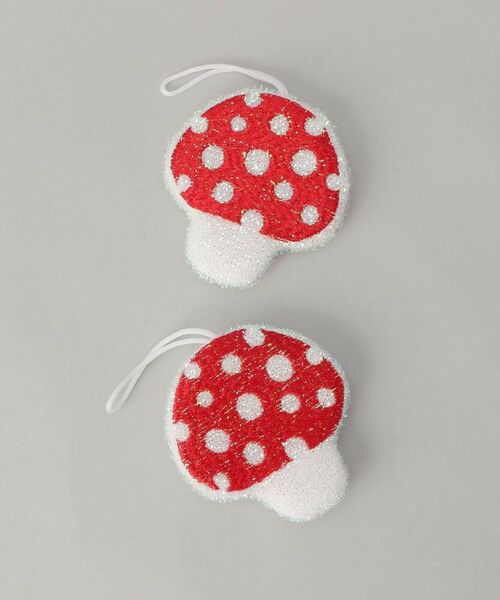 212 KITCHEN STORE / トゥーワントゥーキッチン ストア インテリア・インテリア雑貨 | マッシュルームスクラブスポンジセット/きのこのスポンジ | 詳細1