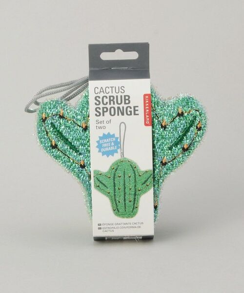212 KITCHEN STORE / トゥーワントゥーキッチン ストア インテリア・インテリア雑貨 | カクタススクラブスポンジセット/サボテンのスポンジ | 詳細5