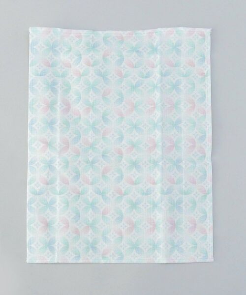 212 KITCHEN STORE / トゥーワントゥーキッチン ストア インテリア・生活雑貨・ホビー・ステーショナリー | 白雪友禅ふきん 七宝柄 BL | 詳細1