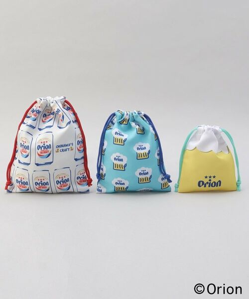 212 KITCHEN STORE / トゥーワントゥーキッチン ストア ポーチ | 巾着3Pセット ＜Orion　オリオン＞ | 詳細1