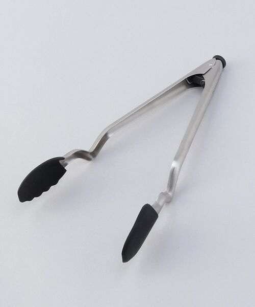 212 KITCHEN STORE / トゥーワントゥーキッチン ストア キッチンツール | スチールsiliconトング M BK ＜Dreamfarm ドリームファーム＞ | 詳細1