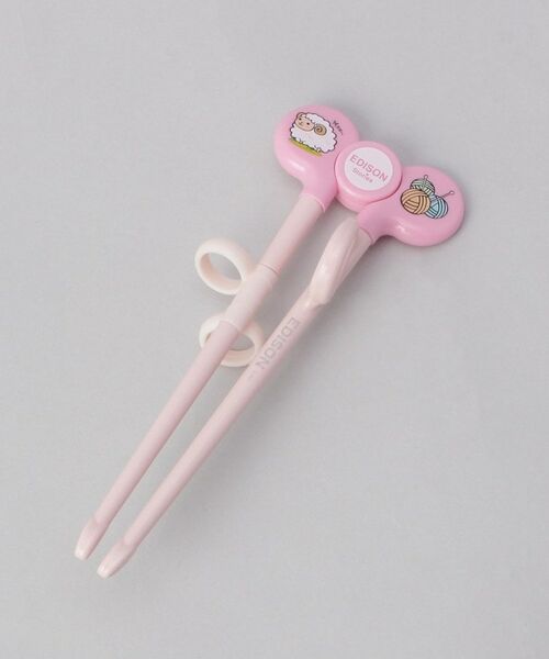 212 KITCHEN STORE / トゥーワントゥーキッチン ストア インテリア・生活雑貨・ホビー・ステーショナリー | エジソンのお箸I 16cm 右手用ひつじ PK | 詳細1