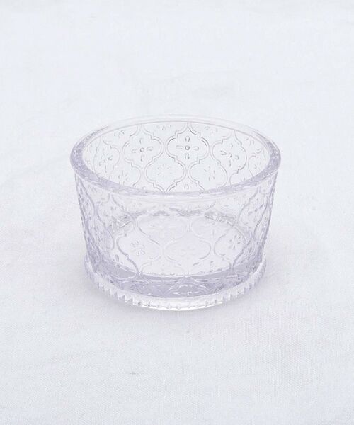 212 KITCHEN STORE / トゥーワントゥーキッチン ストア 食器 | フルールデザートボウル　クリア | 詳細1