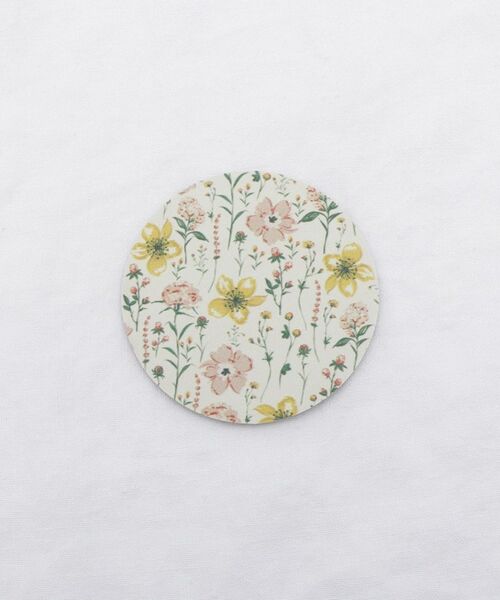 212 KITCHEN STORE/トゥーワントゥーキッチン ストア ラバストーンコースター ソフト プリント イエローフラワー その他 00(FREE) 212 KITCHEN STORE/トゥーワントゥーキッチン ストア ラバストーンコースター ソフト プリント イエローフラワー その他 00(FREE)