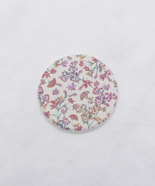 212 KITCHEN STORE / トゥーワントゥーキッチン ストア インテリア・生活雑貨・ホビー・ステーショナリー | ラバストーンコースター プリント レッドフラワー | 詳細1