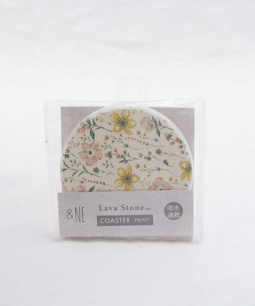 212 KITCHEN STORE / トゥーワントゥーキッチン ストア インテリア・生活雑貨・ホビー・ステーショナリー | ラバストーンコースター プリント イエローフラワー | 詳細4