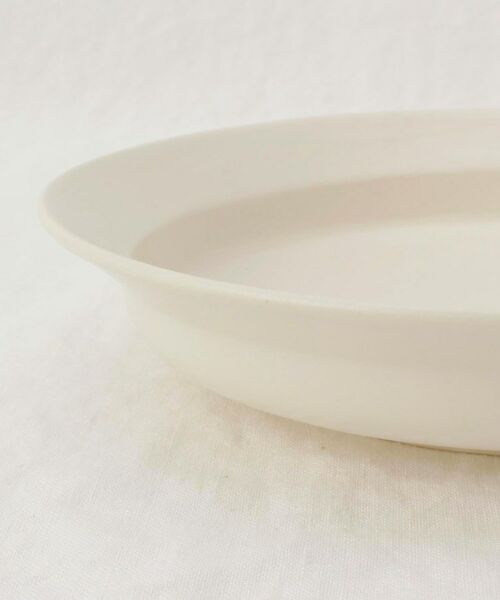 212 KITCHEN STORE / トゥーワントゥーキッチン ストア 食器 | KOS リムオーバルボウル アイボリー | 詳細5