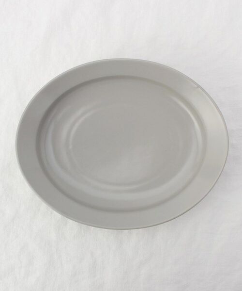 212 KITCHEN STORE / トゥーワントゥーキッチン ストア 食器 | KOS リムオーバルボウル グレー | 詳細3