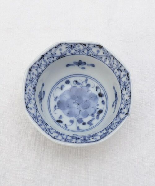 212 KITCHEN STORE / トゥーワントゥーキッチン ストア 食器 | 藍凛堂 八角珍味鉢 格子花紋 | 詳細3