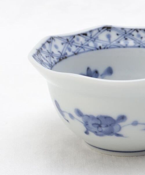 212 KITCHEN STORE / トゥーワントゥーキッチン ストア 食器 | 藍凛堂 八角珍味鉢 格子花紋 | 詳細5