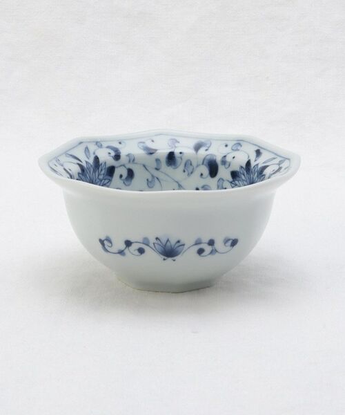 212 KITCHEN STORE / トゥーワントゥーキッチン ストア 食器 | 藍凛堂 八角小鉢 菊唐草 | 詳細2