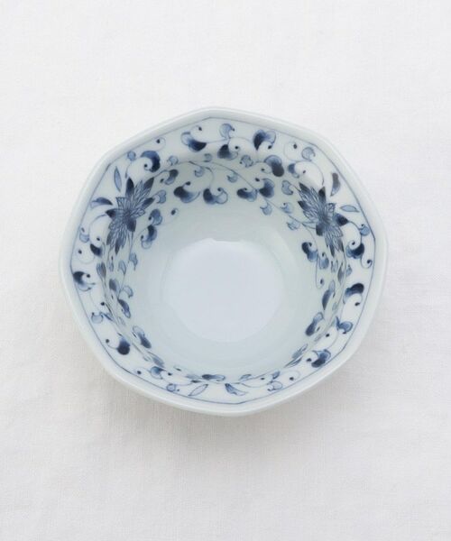212 KITCHEN STORE / トゥーワントゥーキッチン ストア 食器 | 藍凛堂 八角小鉢 菊唐草 | 詳細3
