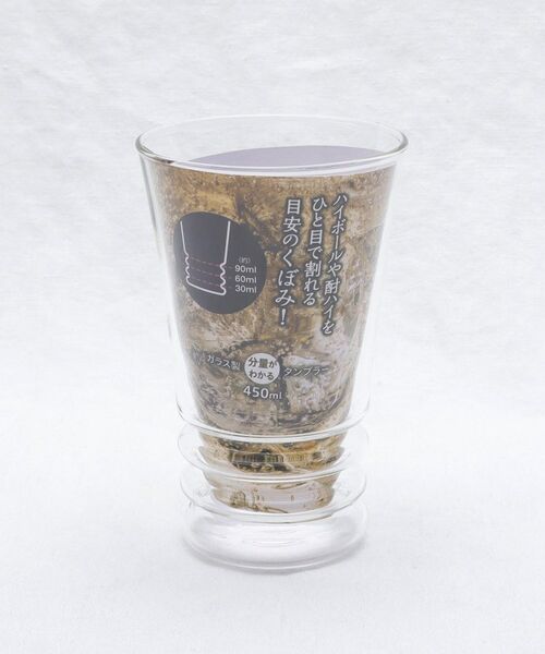 212 KITCHEN STORE / トゥーワントゥーキッチン ストア グラス・マグカップ | ガラス製分量がわかるタンブラー 450ml | 詳細5